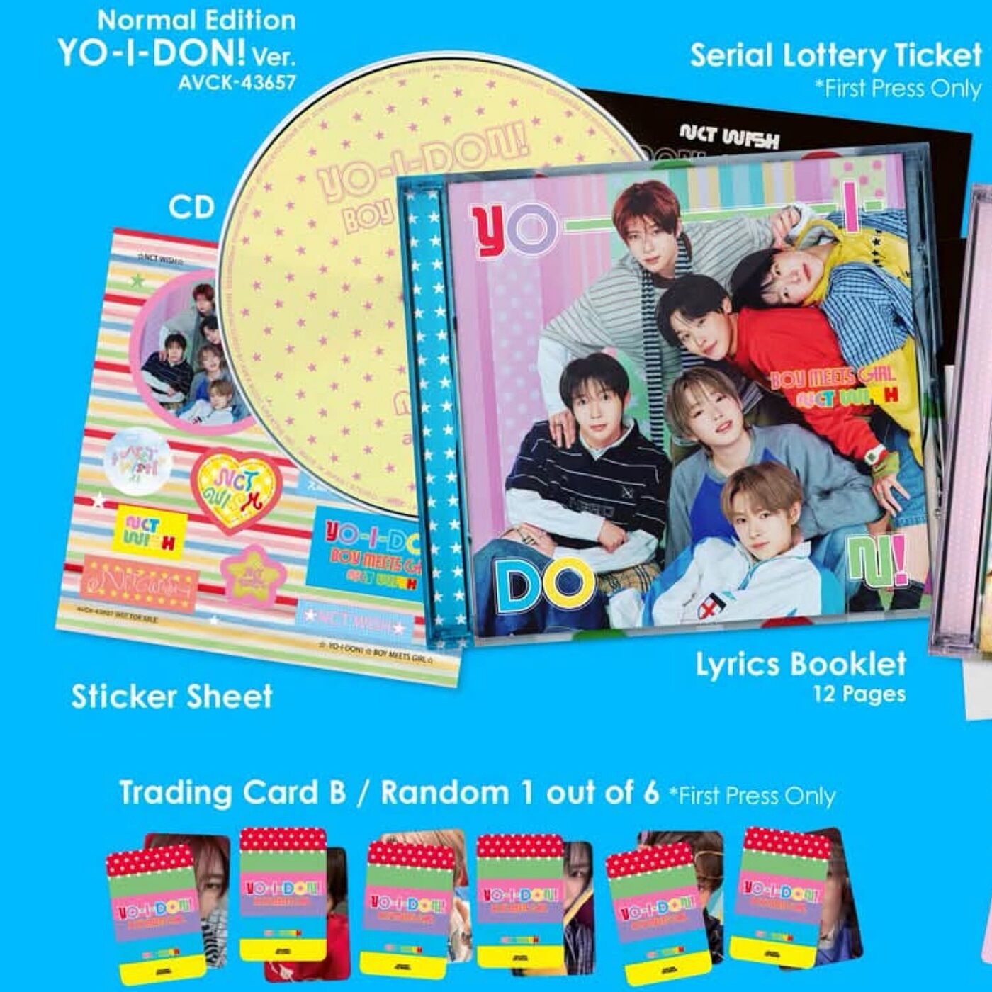 NCT WISH - JAPAN Single Album [YO-I-DON! / BOY MEETS GIRL